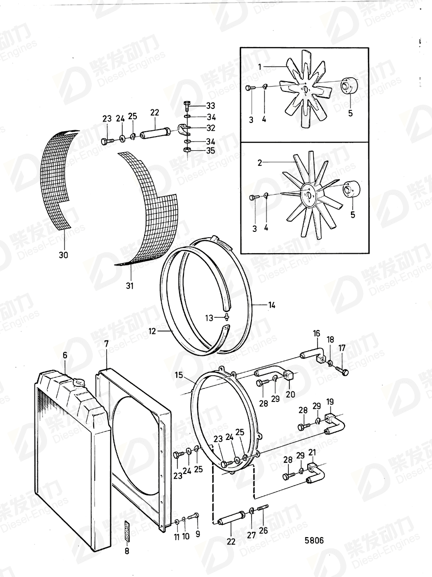 volvo penta Hexagon screw 955528 Drawing volvo penta Hexagon screw 955528 Drawing